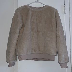 NWT Philosophy Faux Fur Sweatshirt XS